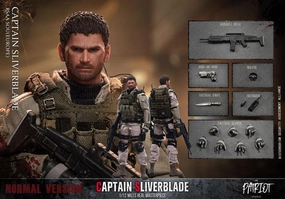 1:12 Captain Silverblade BSAA SOU (Europe) Action Figure Regional Specialty Limited Toy