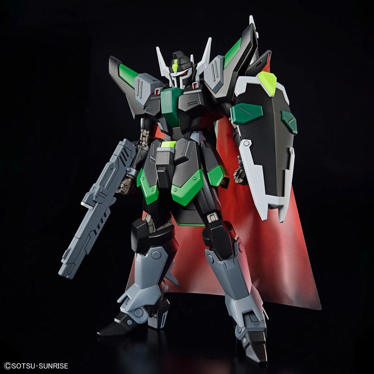 Anime Series Passionate Pursuit Gundam: Black Knight Squad Rud-ro.A (Griffin Arbalest Custom) HG Model