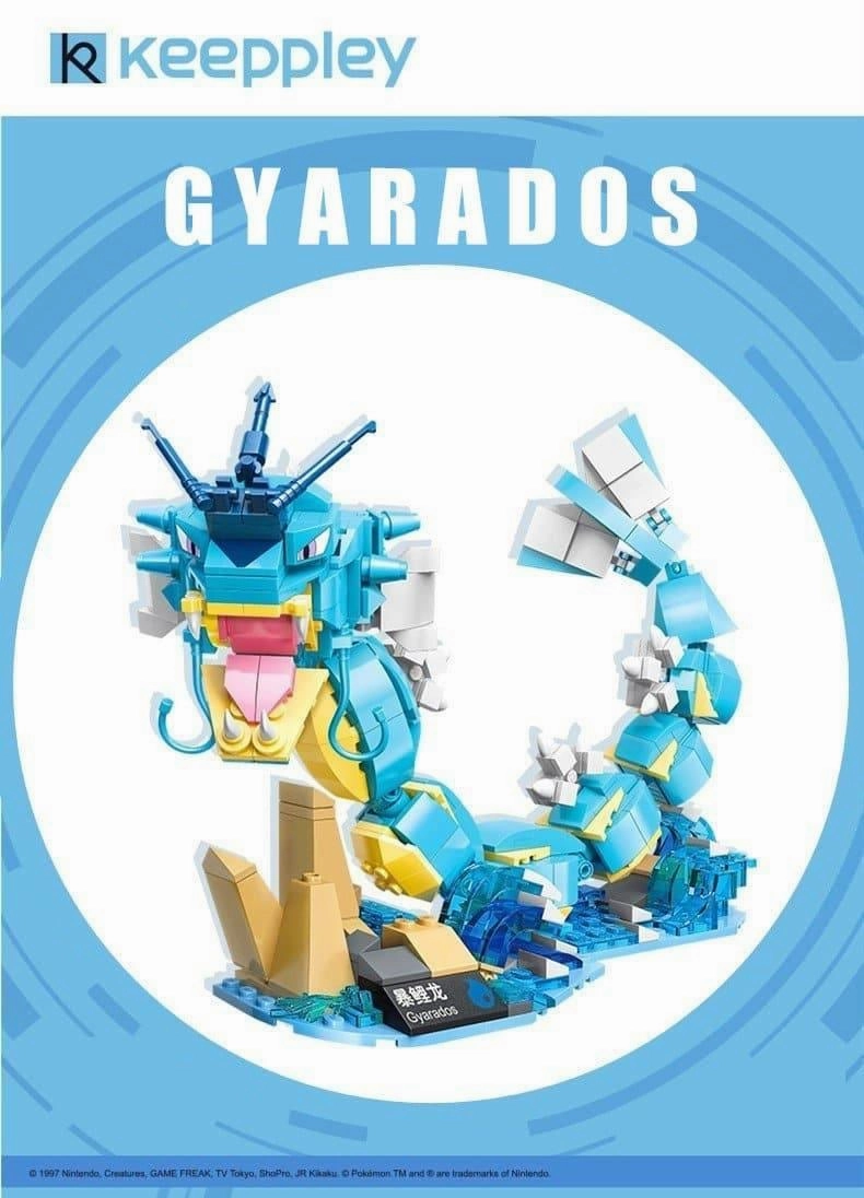 Movie Piece Gaming Piece Gyarados Building Blocks Set
