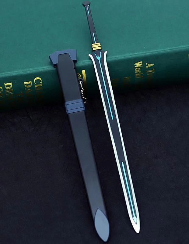 Judges' Choice Premium Sculpture Kirito Ordinal Scale Movie Sword Metal Replica