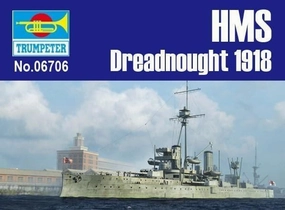 Chibi Creation Creature Replica 1:700 HMS Dreadnought 1918 Warship Assembly Kit