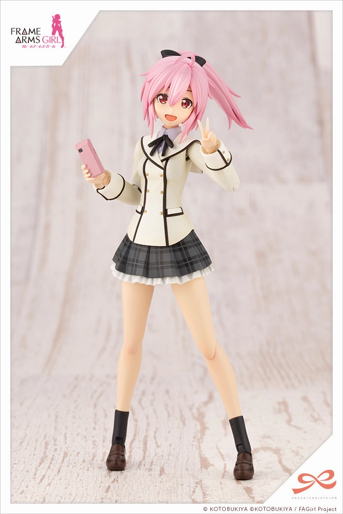 Display Model Premium Showcase Sousai Shoujo Teien: Ao Gennai High School Winter Clothes [Dreaming Style Happy Monochrome] Model Kit