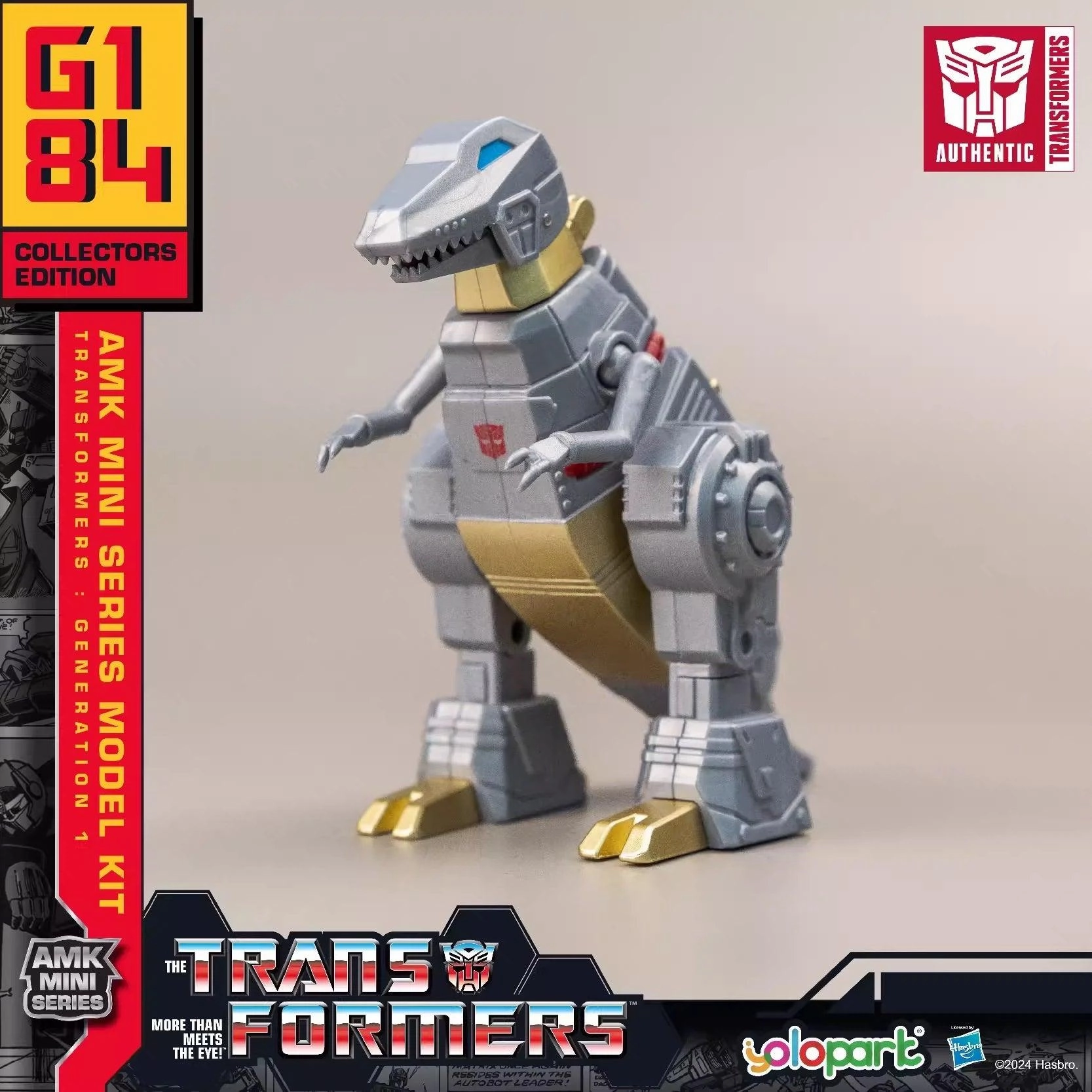 PVC Hobby Battery operated Grimlock AMK Mini Series Model Kit