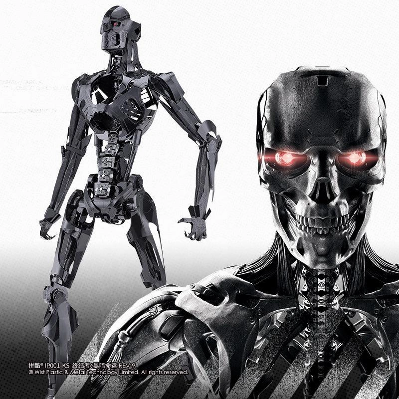 Paper Model Terminator Dark Fate Rev-9 Metal Assembly Kit