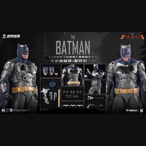 1:12 Batman The Flash & Batcycle Assembly Kit Domestic Pet