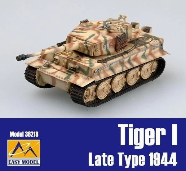 Cult Classic 1:72 Tiger I Late Type Totenkopf Panzer Division 1944 Tank