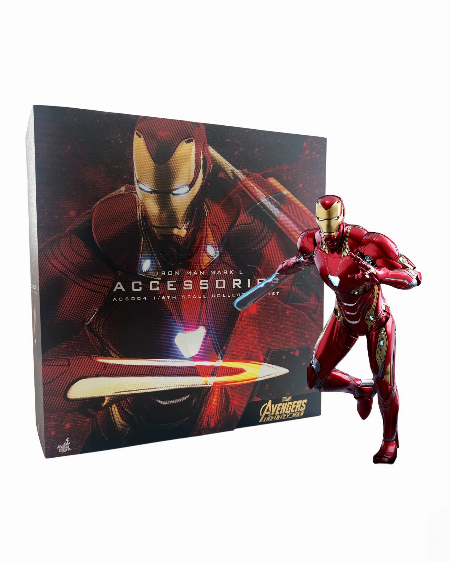 Traditional Craft Collectible Hobby Hot toys ACS004 Marvel Avengers Infinity War Ironman Mark50 Accessorise Set Exclusive Edition