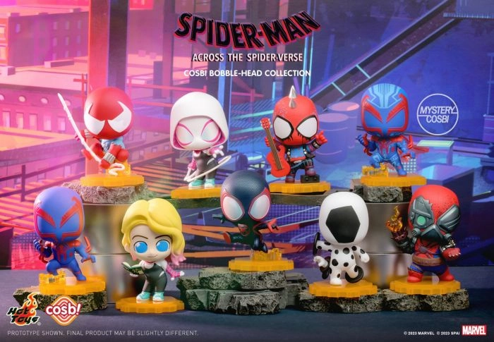 Hot Toys CBX095 Spider-Man: Across The Spider-Verse Cosbi Bobble-Head Video Game Adaptation