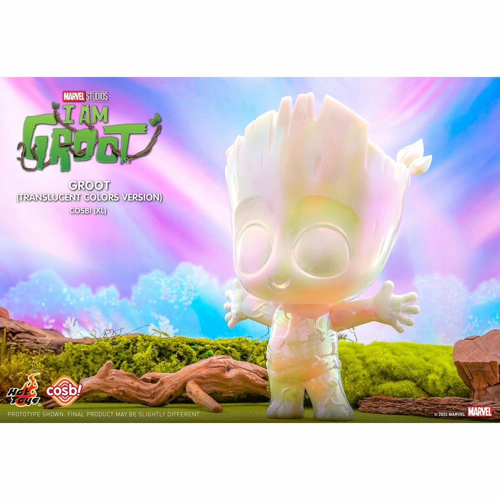 Painted Model Designer Unit Hot toys CBX116 I Am Groot - Groot (Translucent Colors Version) Cosbi (XL)