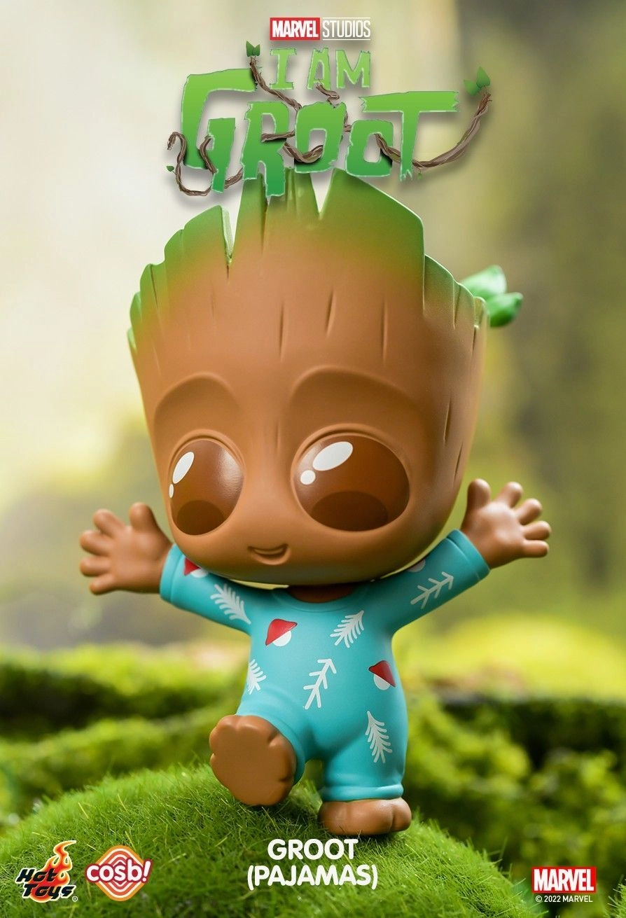 Hot toys CBX118 I Am Groot Groot (With Pajamas) Cosbi (XL) Action Article Collectible Merchandise