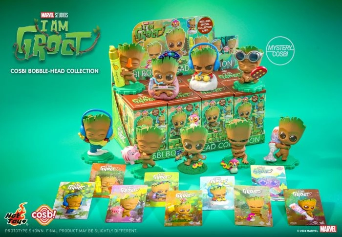 Movie Toy Artistic expression Hot Toys CBX161 I Am Groot Season 2 I Am Groot Cosbi Bobble-Head Collection