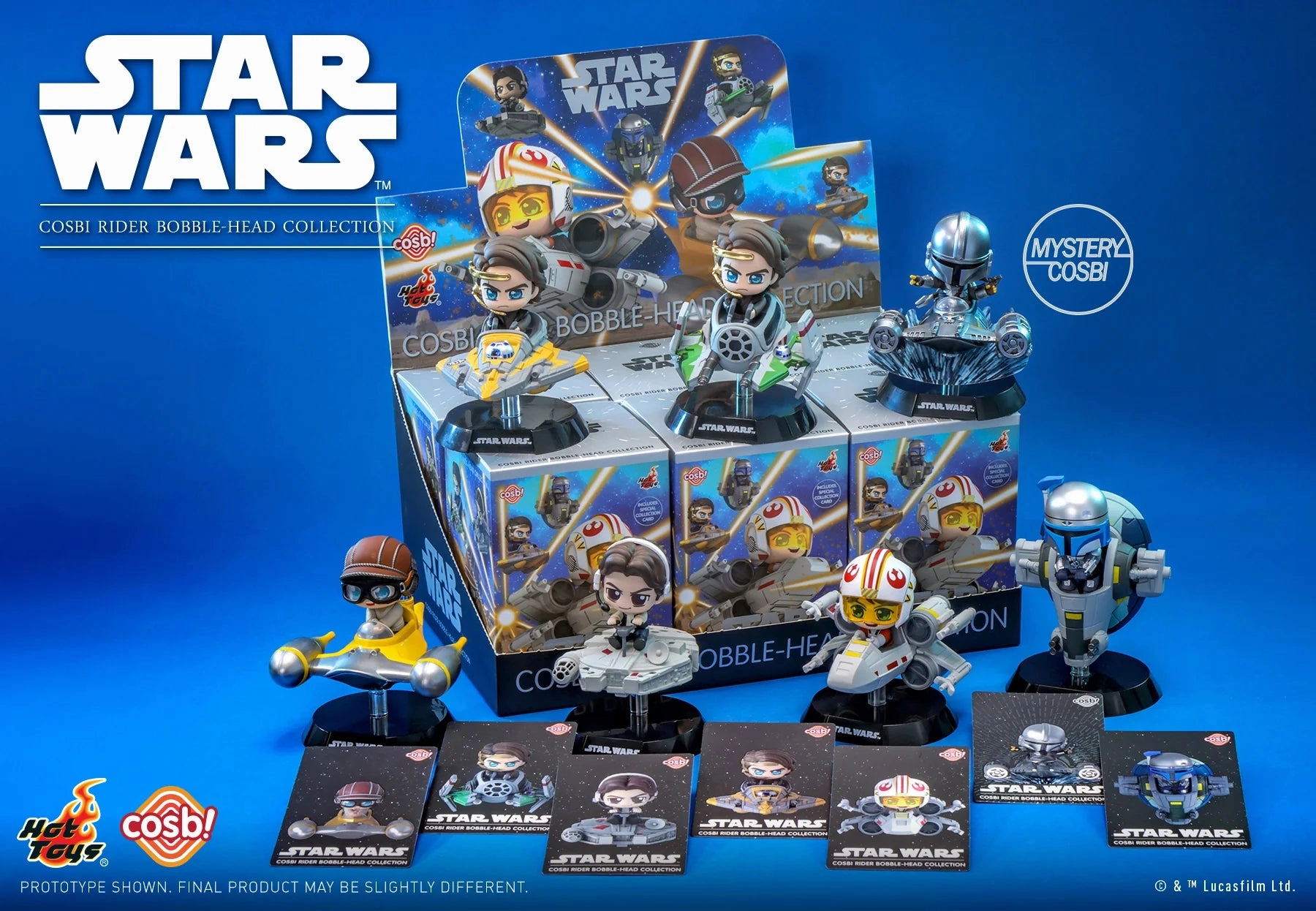 Hot Toys CBX181 Star Wars Cosbi Rider Bobble-Head Collection (Series 2) Miniature Display Online Forum