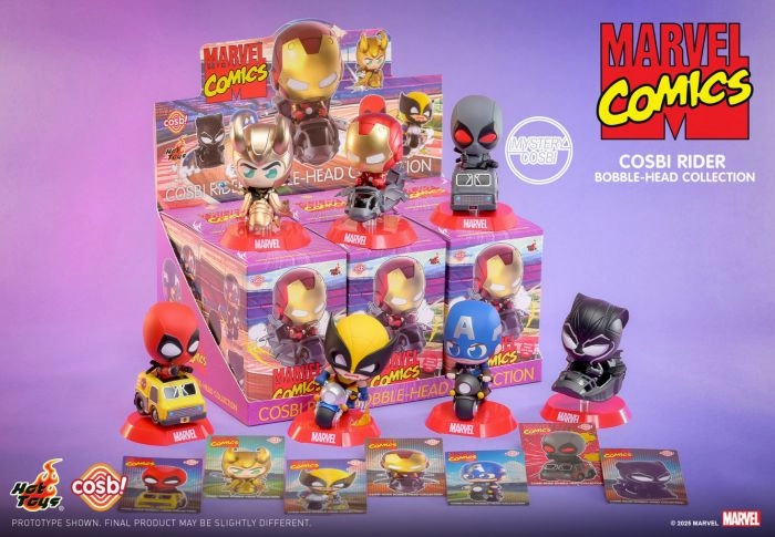 Art Collection Editor's Choice Hot Toys CBX225 Marvel Comics Cosbi Rider Bobble-Head Collection