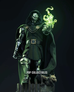 Hot Toys CMS022B Marvel Comics 1/6th Scale Doctor Doom Collectible Figure Special Edition Personal Collection Adventure Character