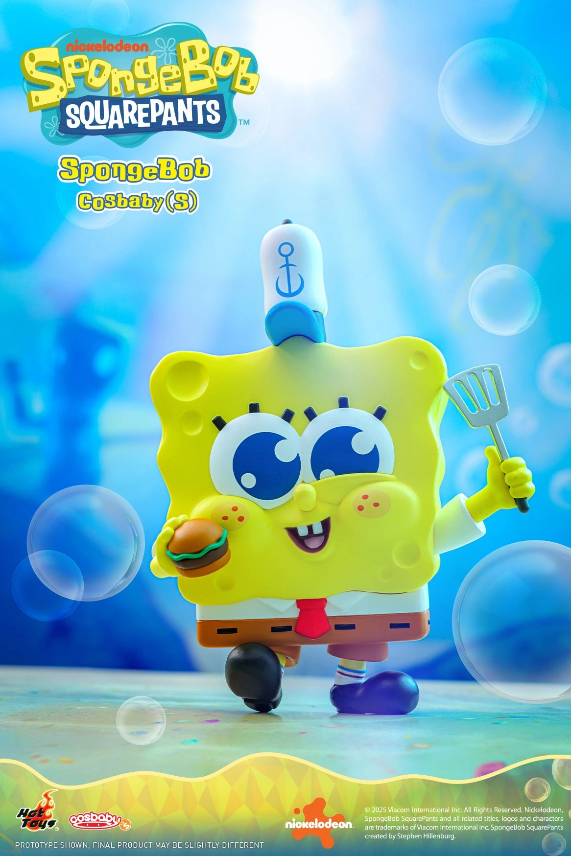 Urban Art Vinyl Statue Hot Toys COSB1129 SpongeBob SquarePants SpongeBob Cosbaby (S) Series