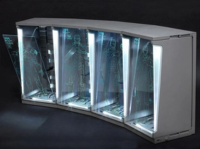 Anime Collectible Hot toys DS001B Ironman 2 Hall of Armor 1/6 Scale Collectibles