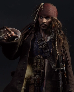 Hot toys DX15 Pirates of the Caribbean Dead Man Tell No Tales Jack Sparrow Landmark Replica Designer Goods