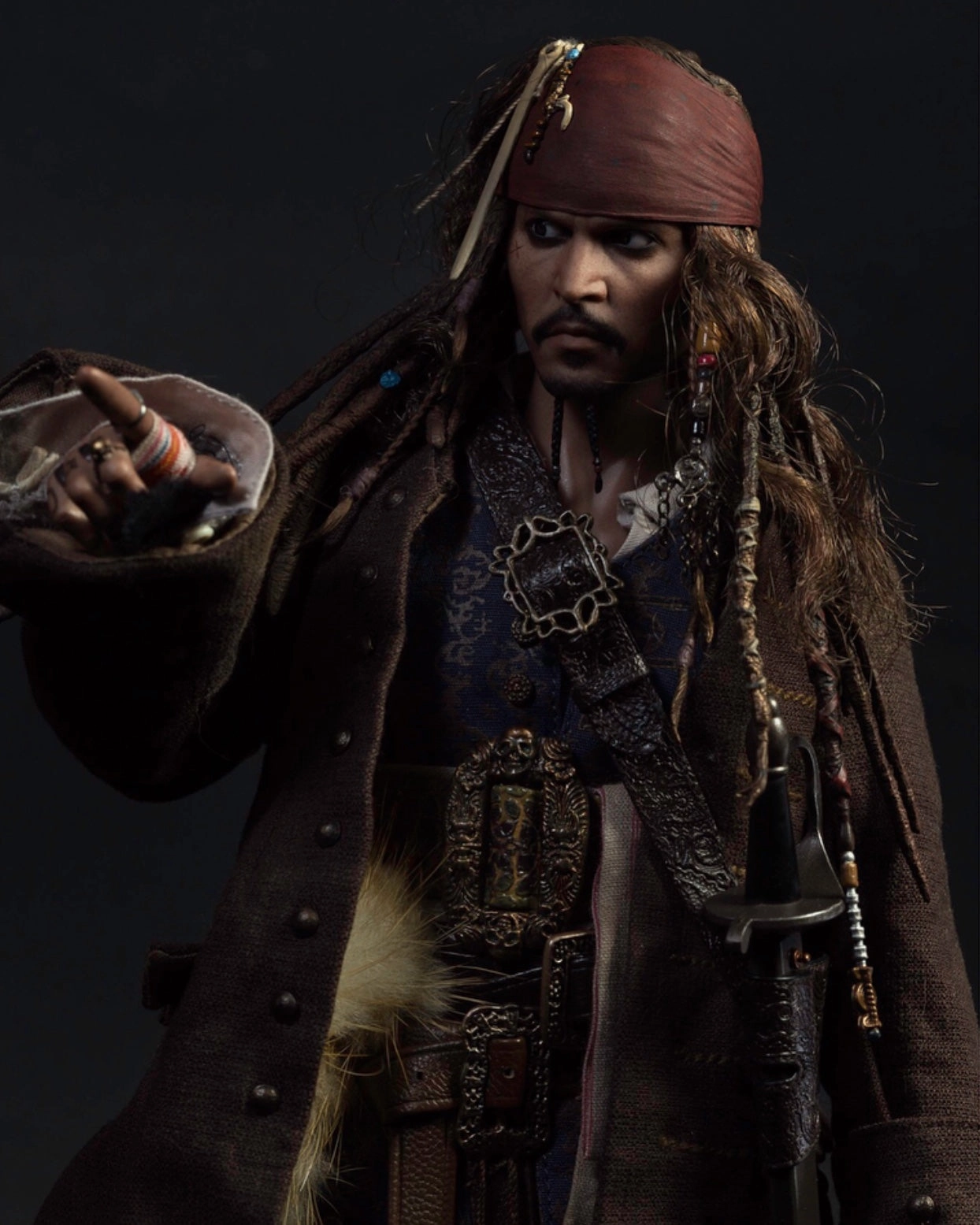 Hot toys DX15 Pirates of the Caribbean Dead Man Tell No Tales Jack Sparrow Landmark Replica Designer Goods
