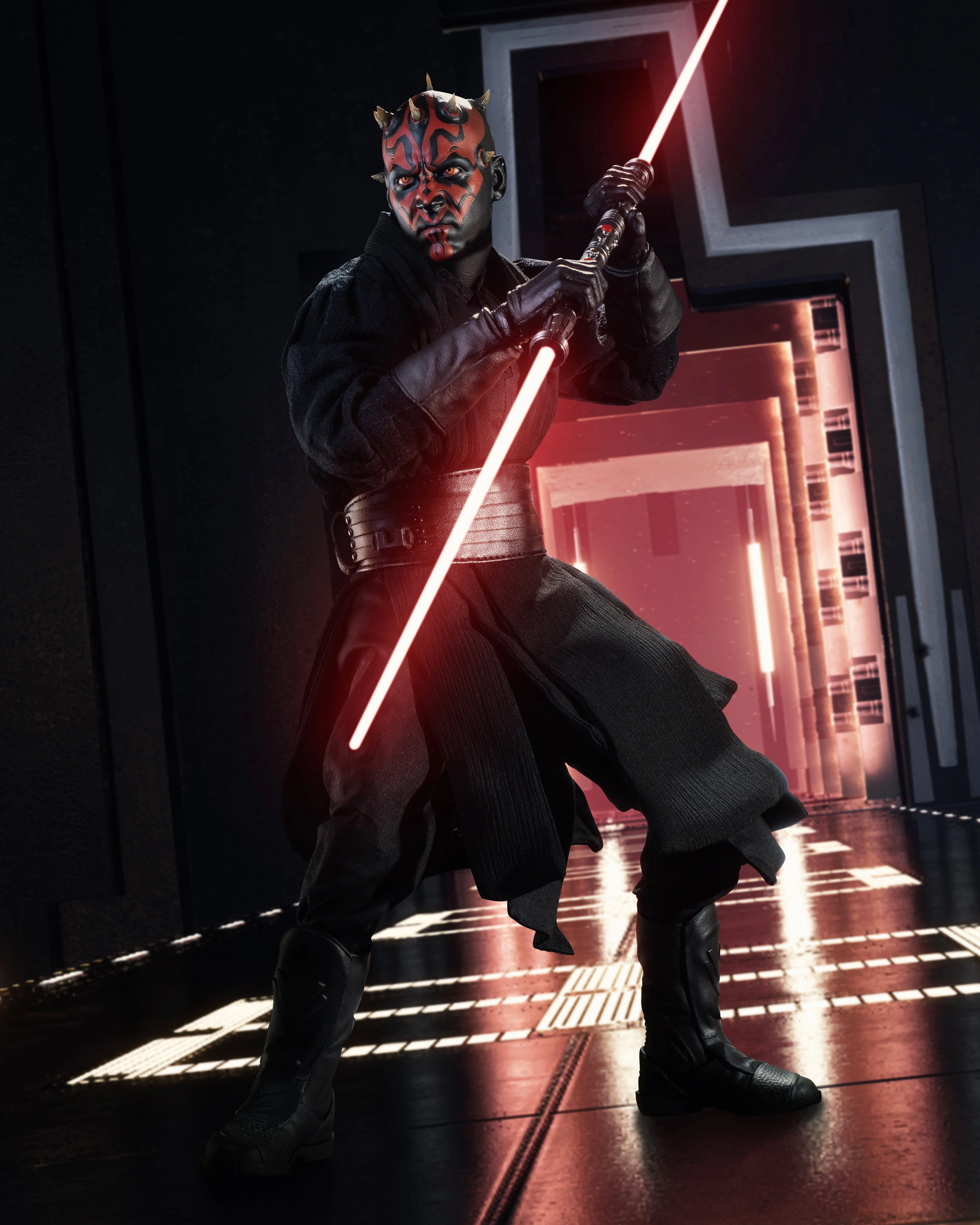 Hot toys DX16 Star Wars The Phantom Menace Darth Maul Special Edition Superhero Unit