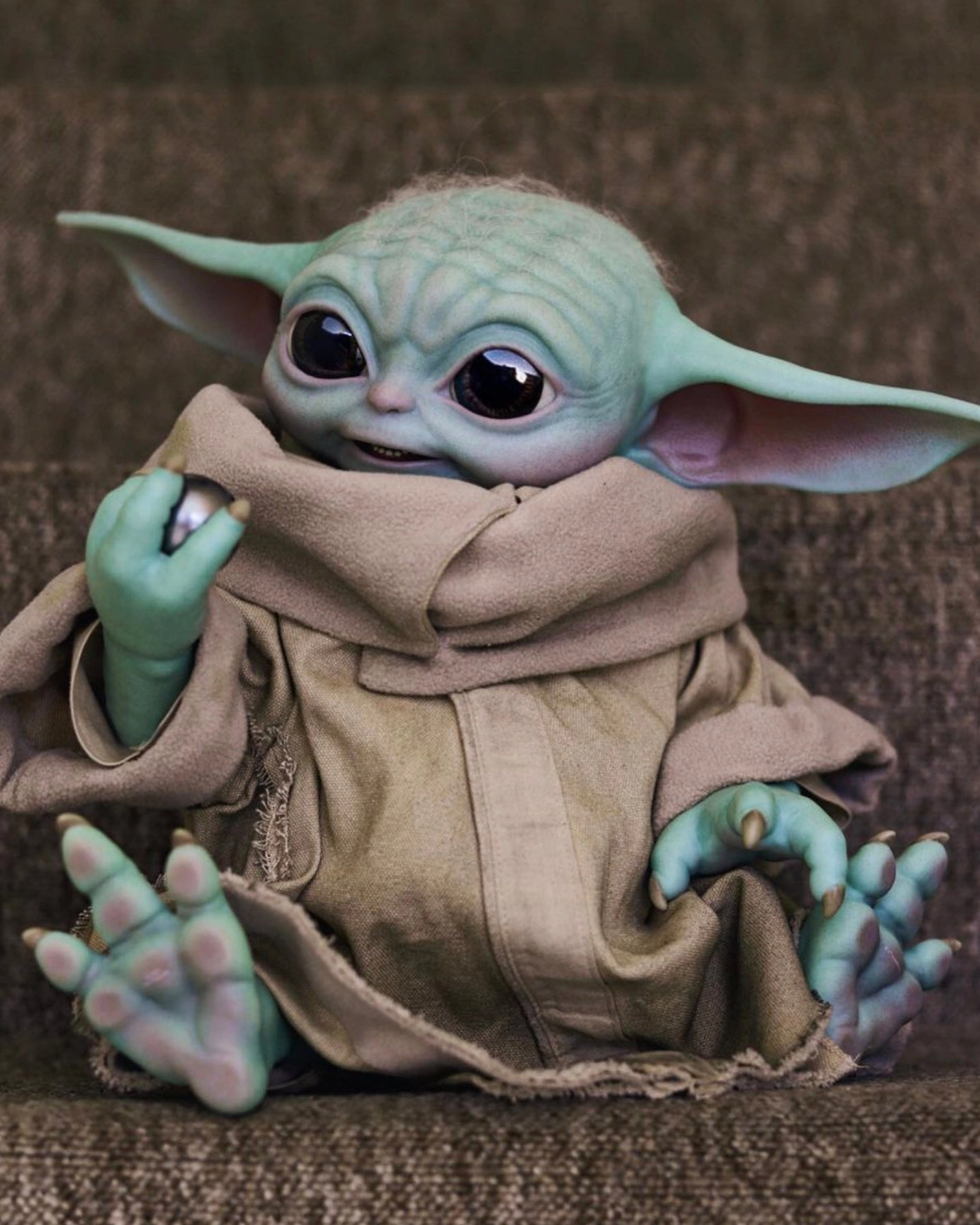 Hot toys LMS013 The Mandalorian The Child Grogu Life Size Collectibles Vinyl Item Robot Unit