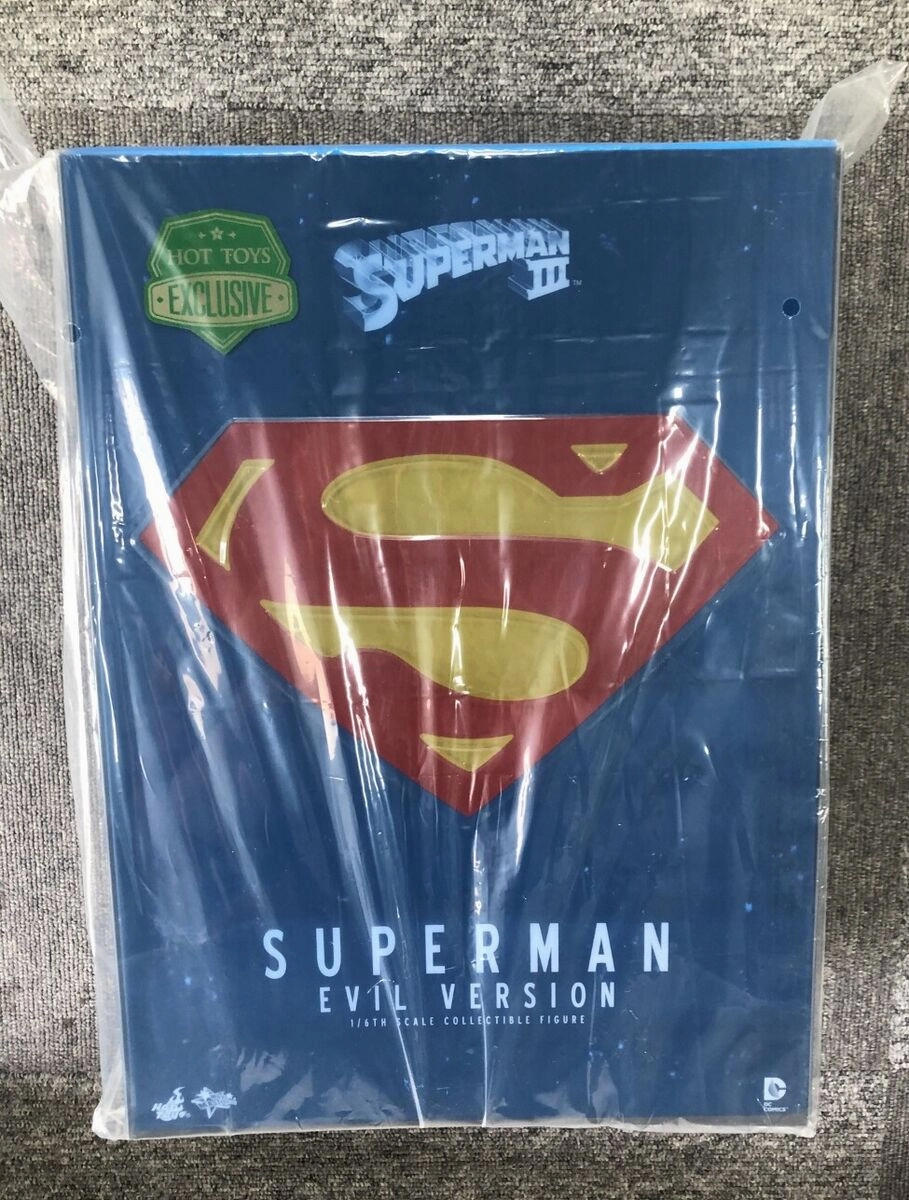 Hot Toys MMS207 Superman 3 Superman (Evil Version) 1/6 Scale Collectible Figure Designer Unit Pokemon Creature
