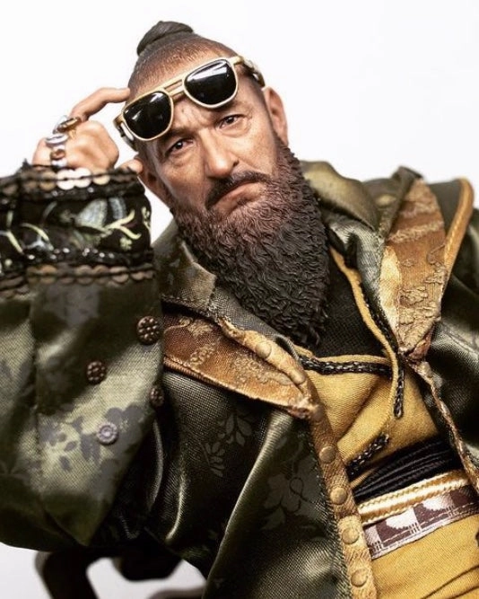 Hot toys MMS211 Marvel Ironman 3 The Mandarin Superhero Pose Anime Statue