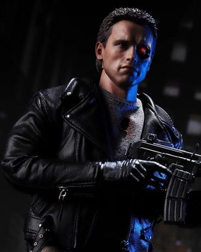 Modern Collectible Hot toys MMS238 The Terminator T800 Battle Damaged Version
