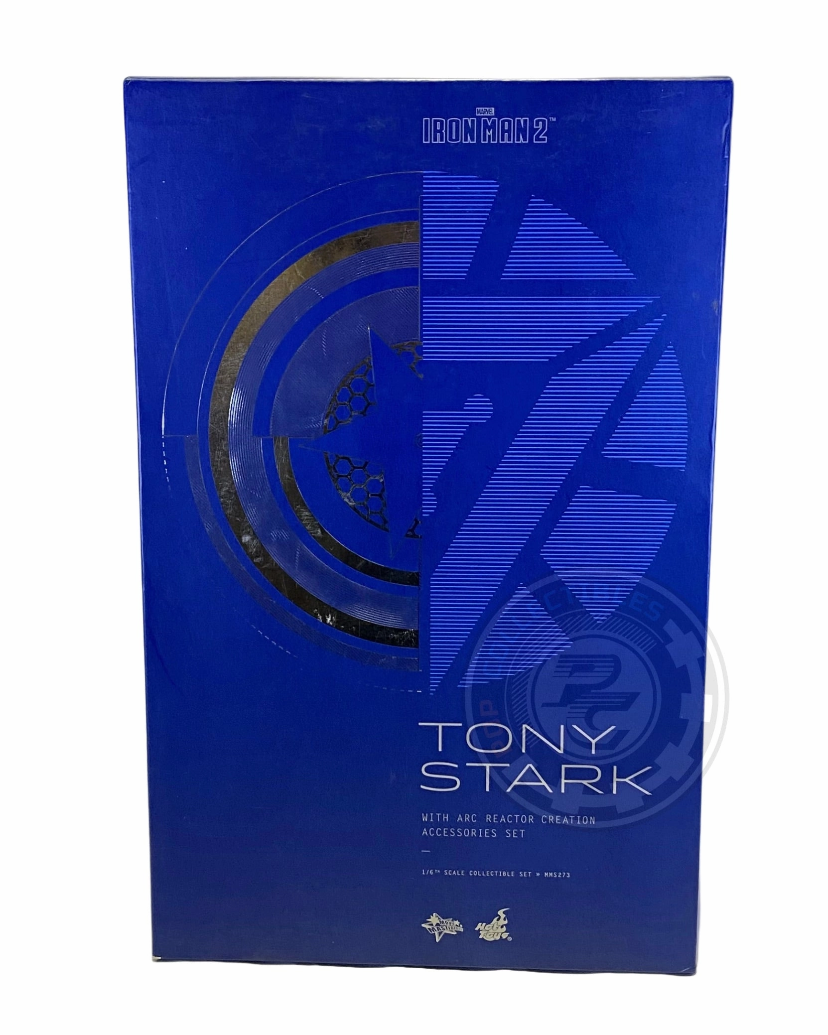 Exquisite Craftsmanship Hot toys MMS273 Tony Stark with Arc Reactor Creation Accessories(Ironman 2)