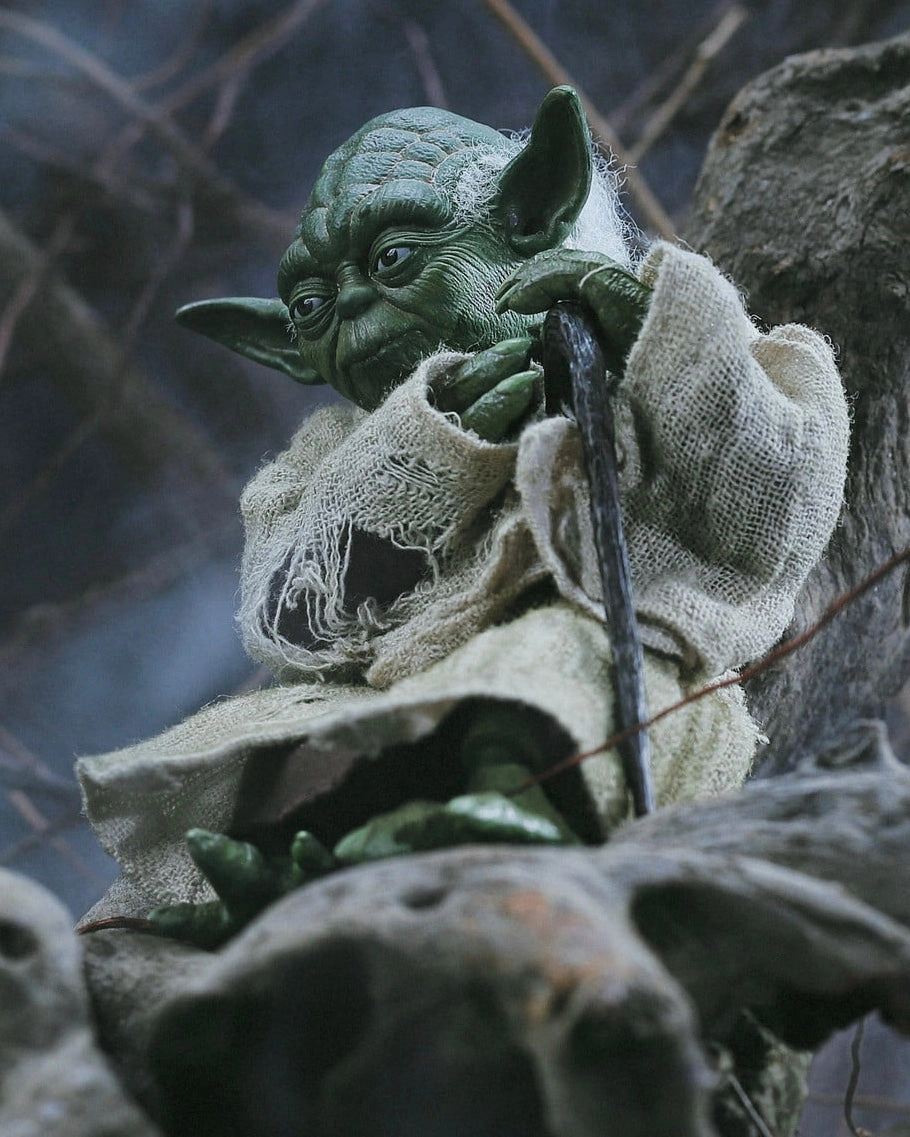 Hot toys MMS369 Star Wars Empire Strikes Back Yoda Art Article