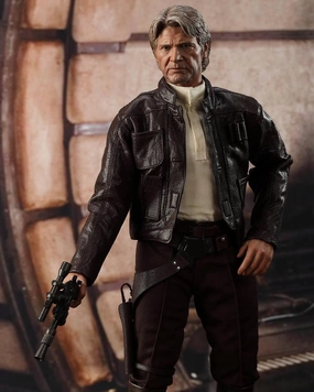 Famous Painting Veteran Designer Hot toys MMS374 Star Wars The Force Awakens Han Solo