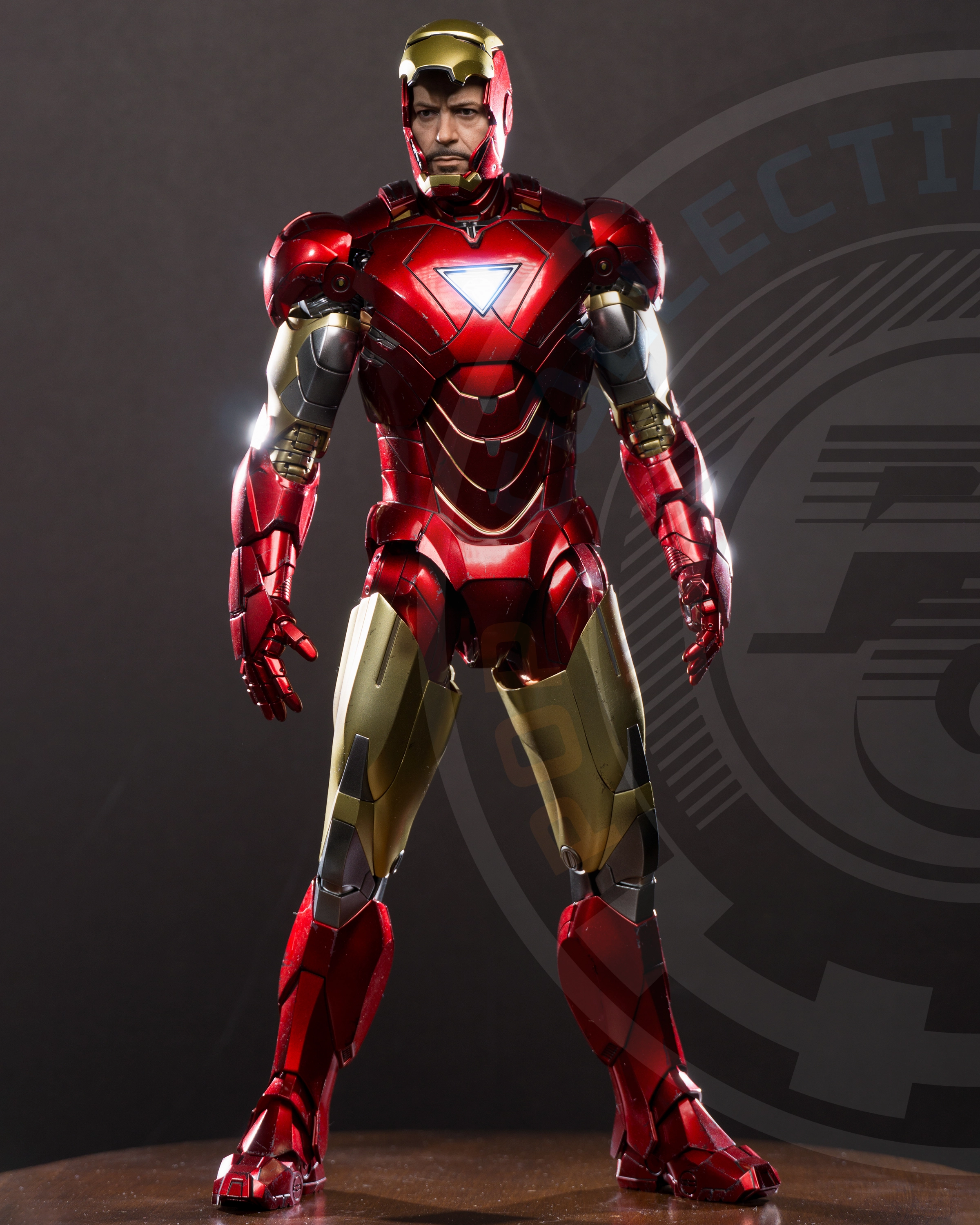 Hot toys MMS378D17 Marvel Avengers Ironman Mark 6 Special Edition Science Model Urban Art