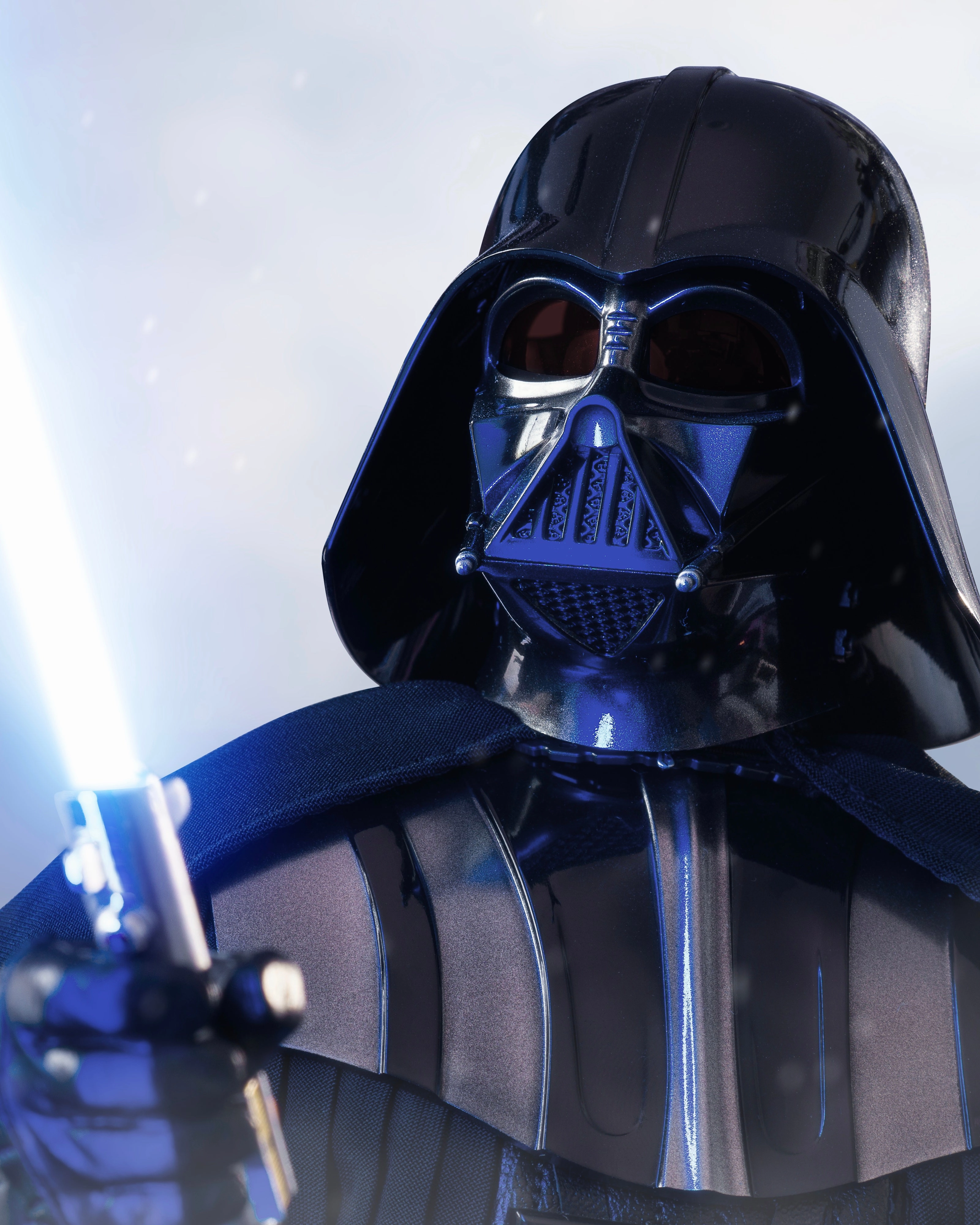 Hot toys MMS452 Star Wars Empire Strikes Back Darth Vader Robot Sculpture Miniature Statue