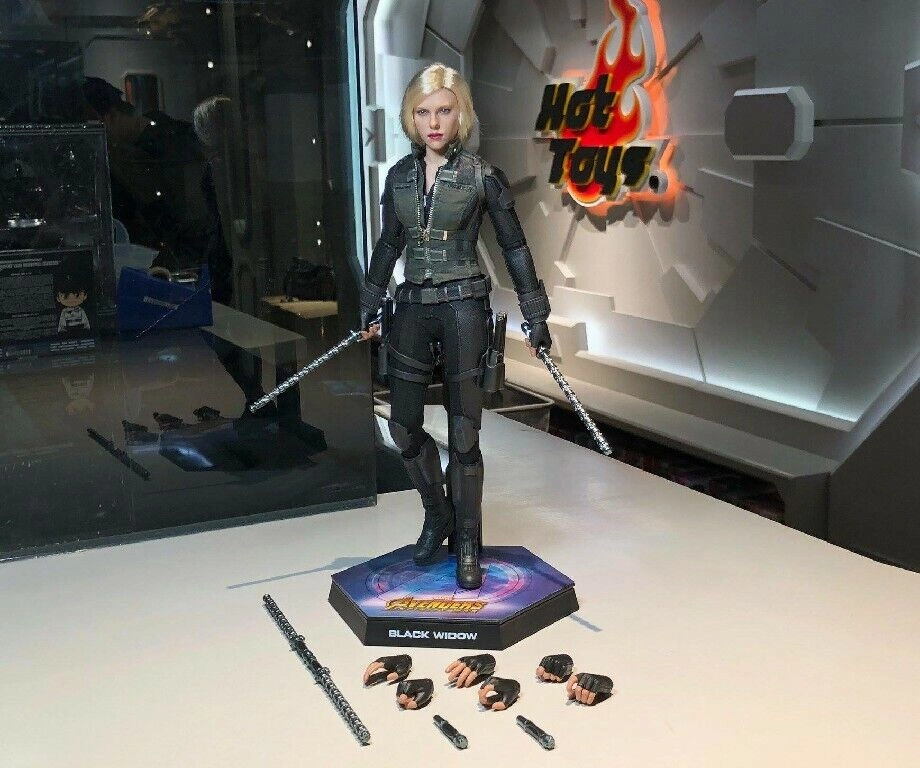 Hot Toys MMS460 Marvel Avengers Infinity War Black Widow Robot Art