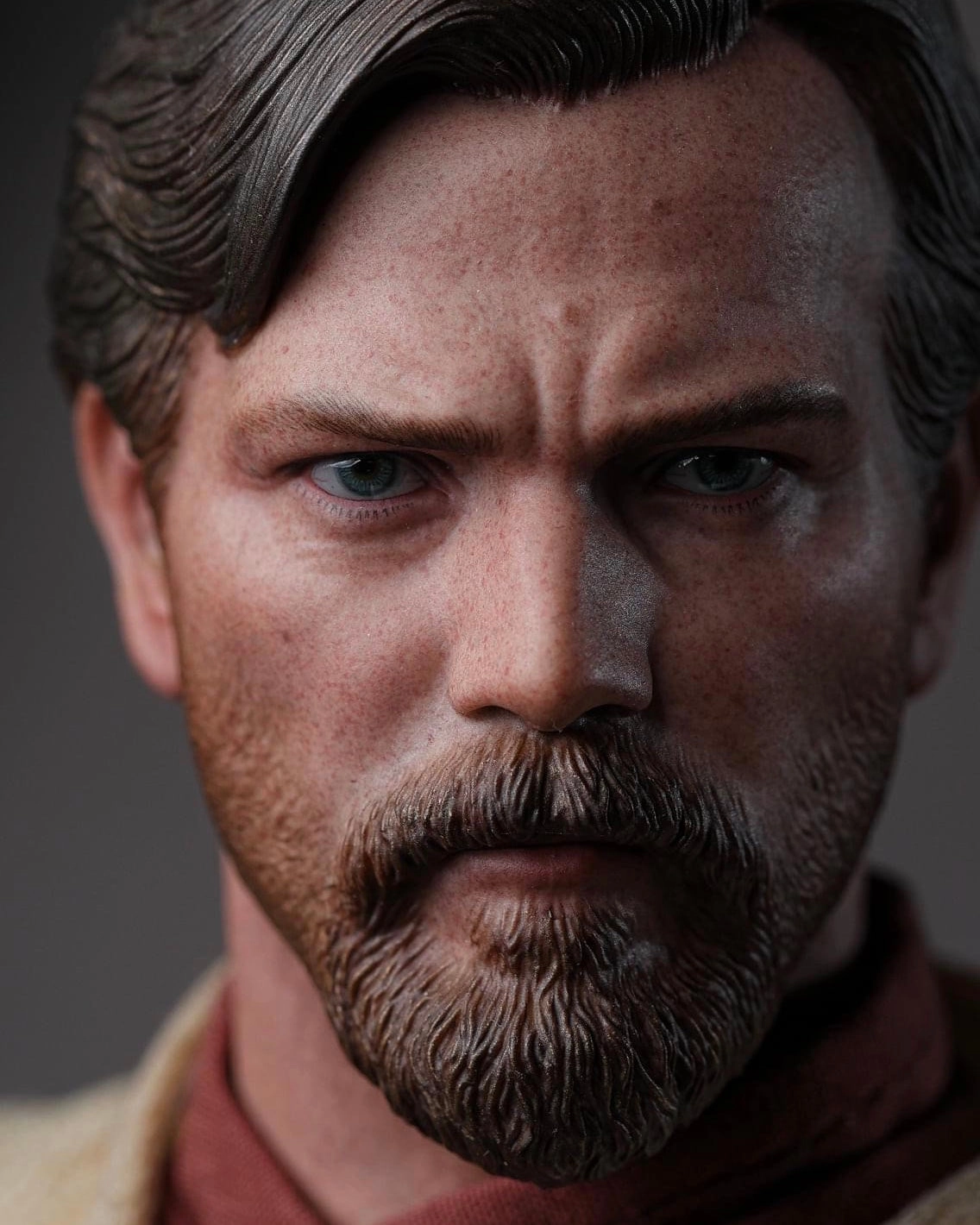 Hot toys MMS477 Star Wars Revenge of the Sith Obi Wan Kenobi Regular Version Small Sculpture Enthusiast Grade