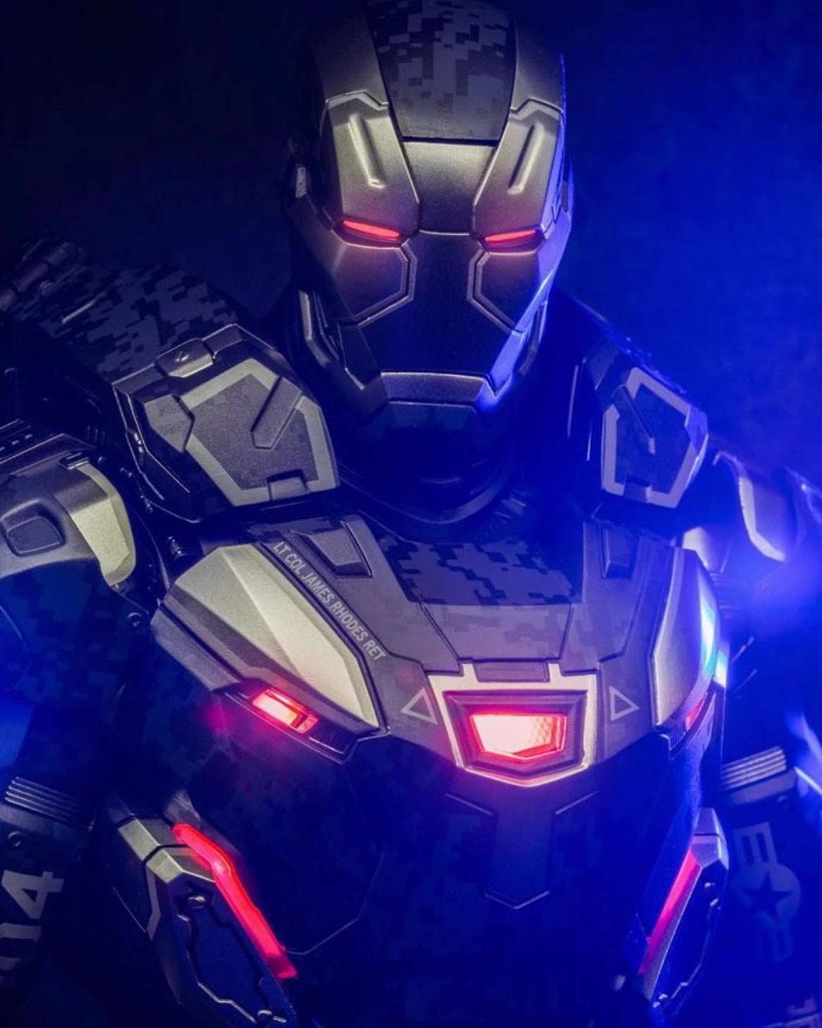 Steampunk Gadget Hot toys MMS499D26 Marvel Avengers Infinity War War Machine Mark4 Regular Edition