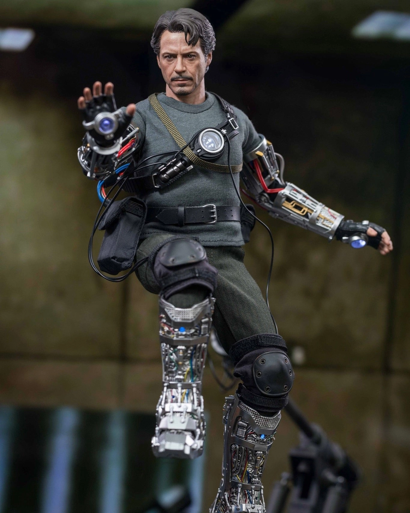 Character Display Premium Art Hot toys MMS581B Tony Stark Mech Test Version (Special Edition)(Ironman)