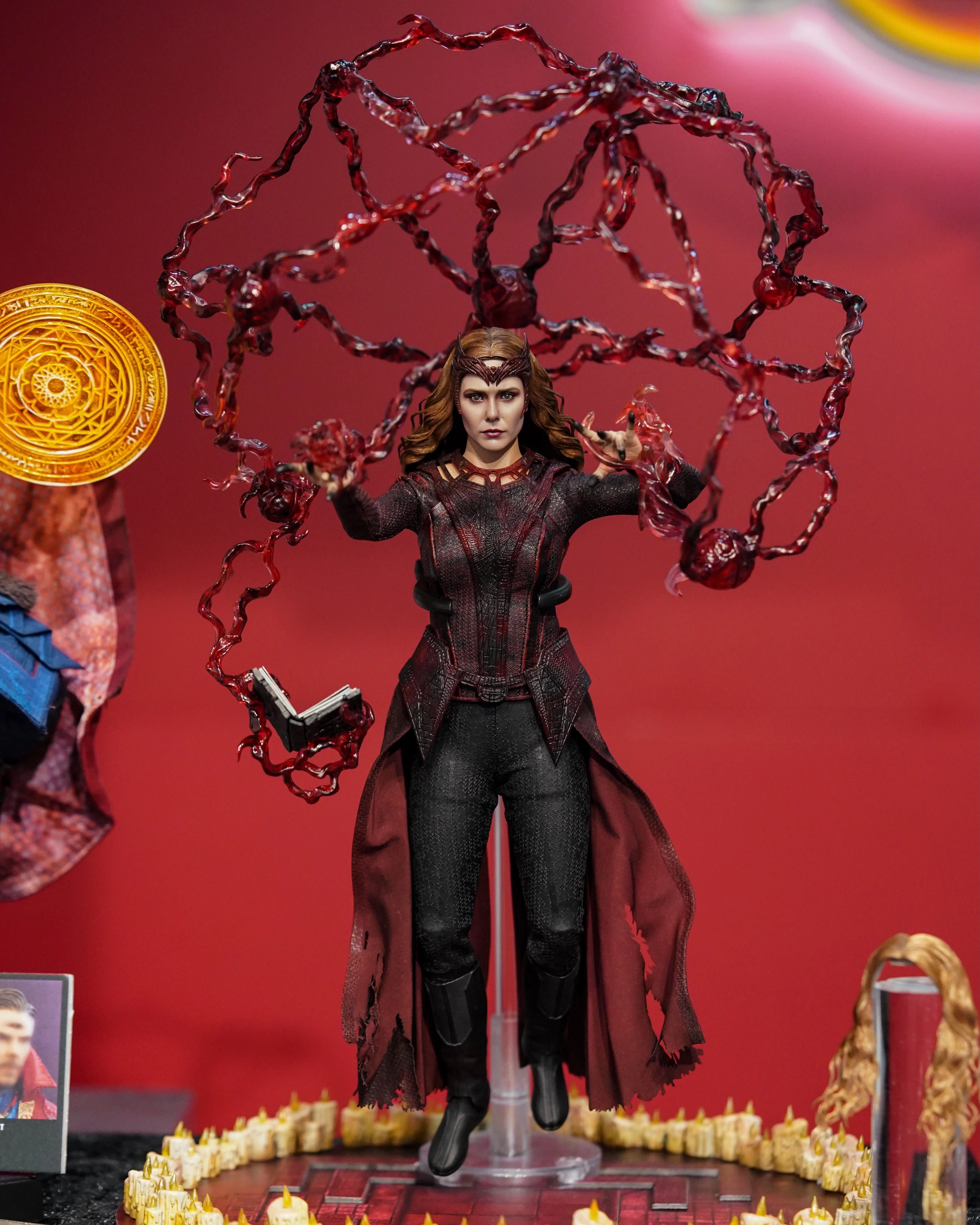 Hot toys MMS653 Doctor Strange and the Multiverse of Madness The Scarlet Witch (Deluxe Version) 1/6 Scale Collectible Figure Superhero Goods