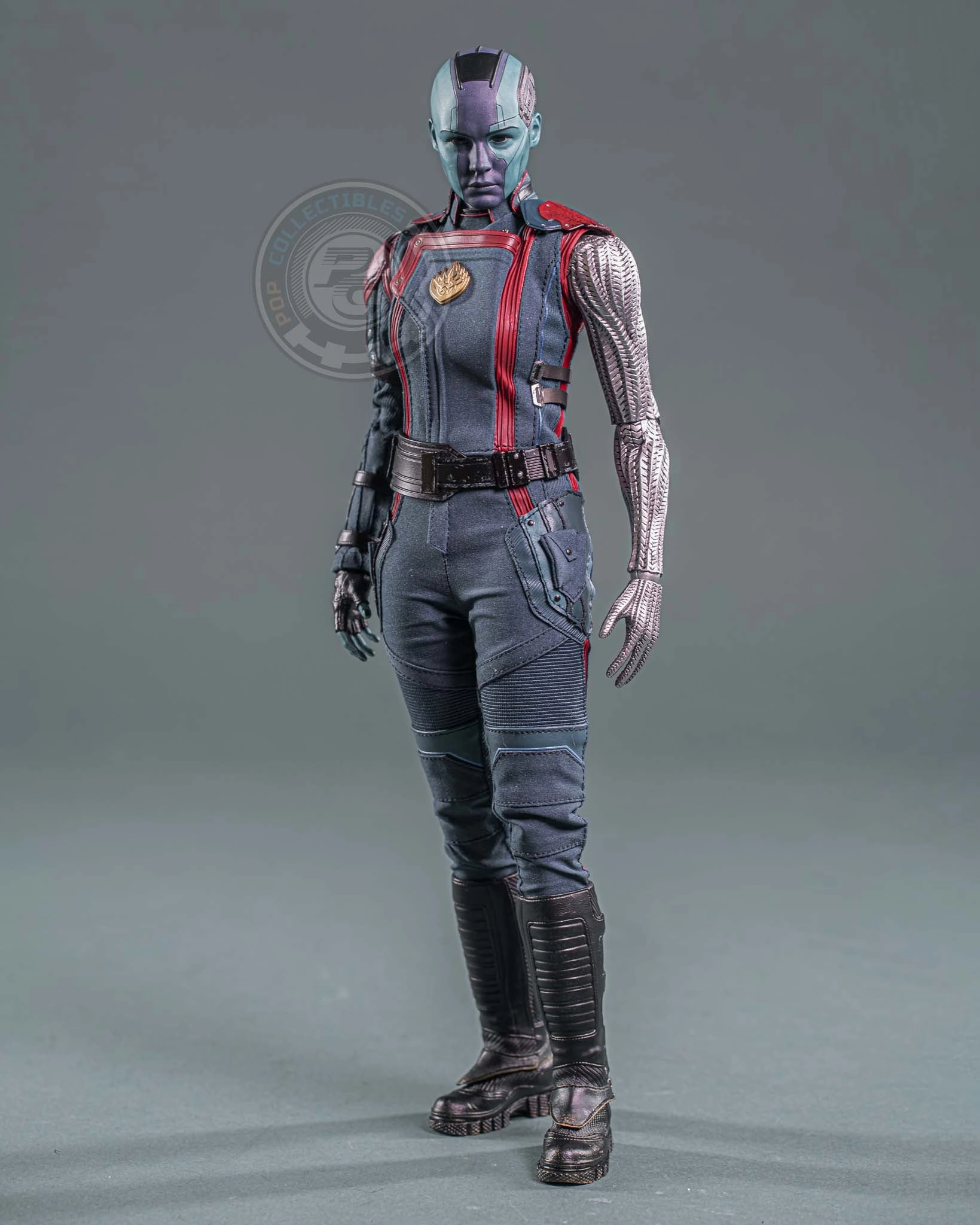 Hot Toys MMS714 Guardians of the Galaxy Vol. 3 Nebula 1/6 Scale Collectible Figure NFC Feature