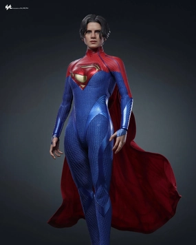 Established Maker Hot Toys MMS715 The Flash Supergirl 1/6 Scale Collectible Figure