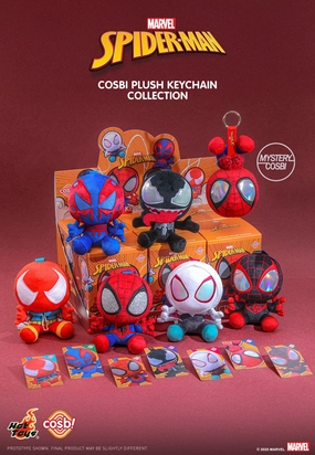 Hot Toys PPLU071N Spider-Man Cosbi Plush Keychain Whole Series