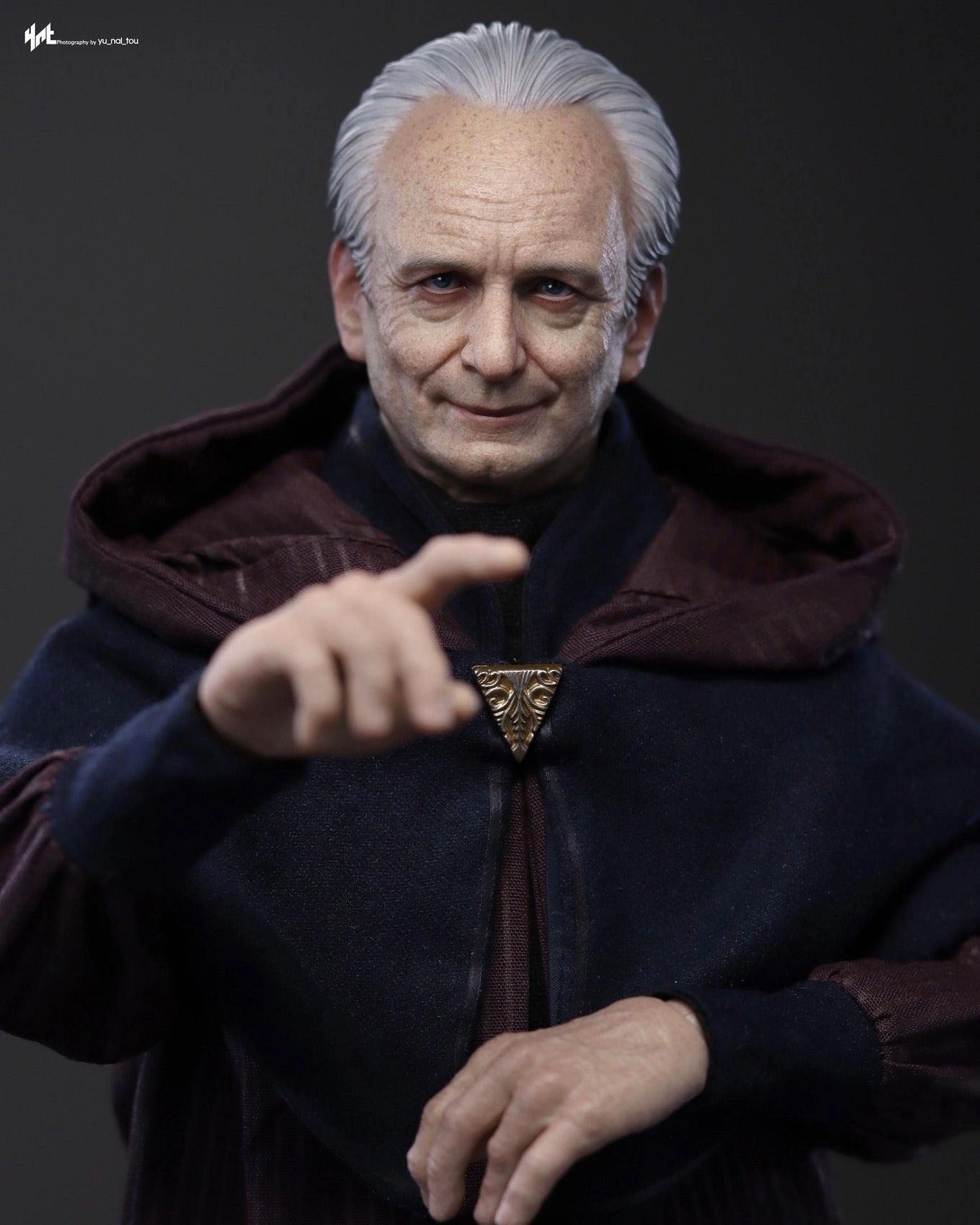 Character Article Hot Toys Star Wars TMS102 The Clone Wars ?C Darth Sidious 1/6 Scale Collectible Figure