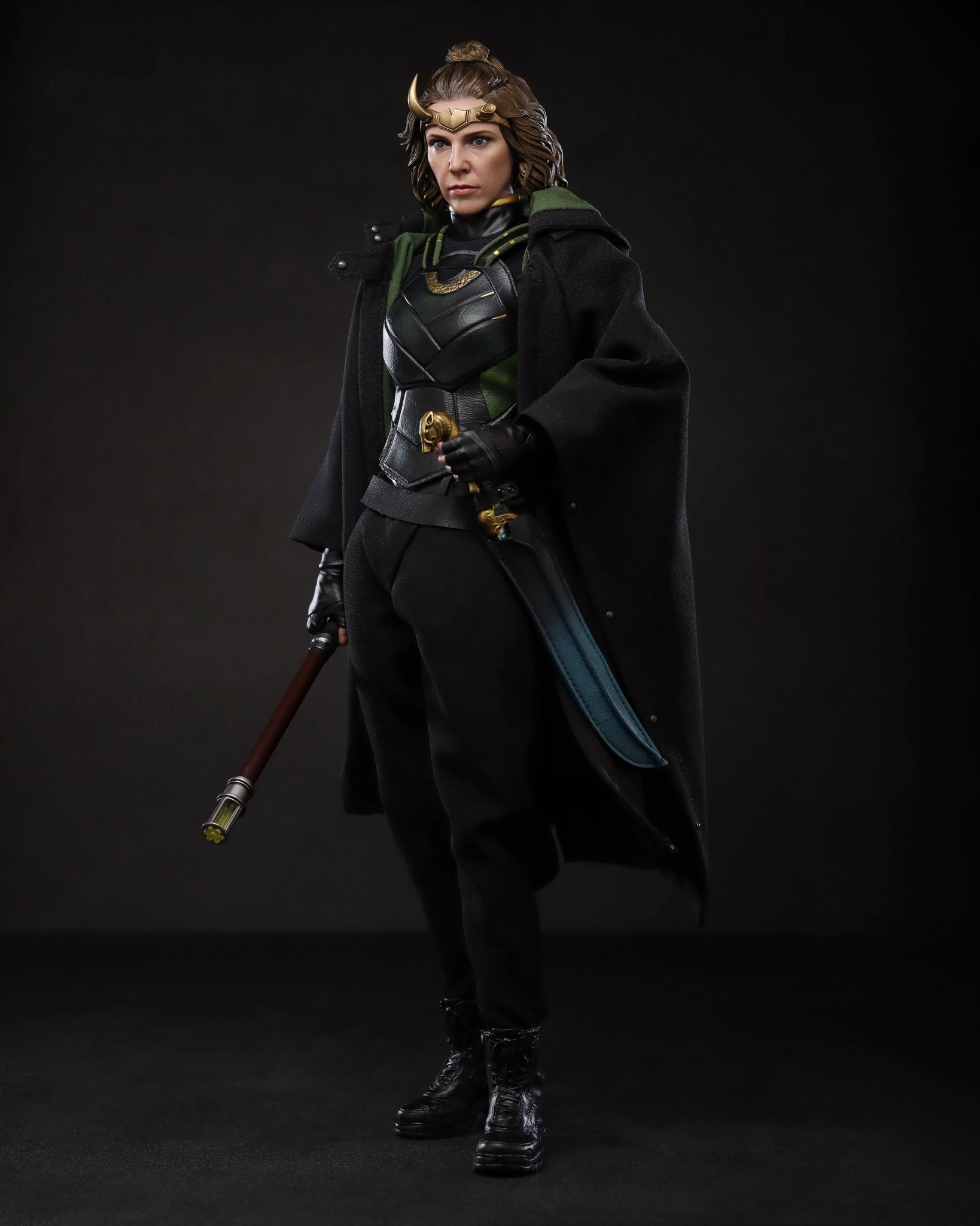 Robot Item Pewter Figure Hot Toys TMS062 LOKI Sylvie 1/6 Scale Collectibles Figure