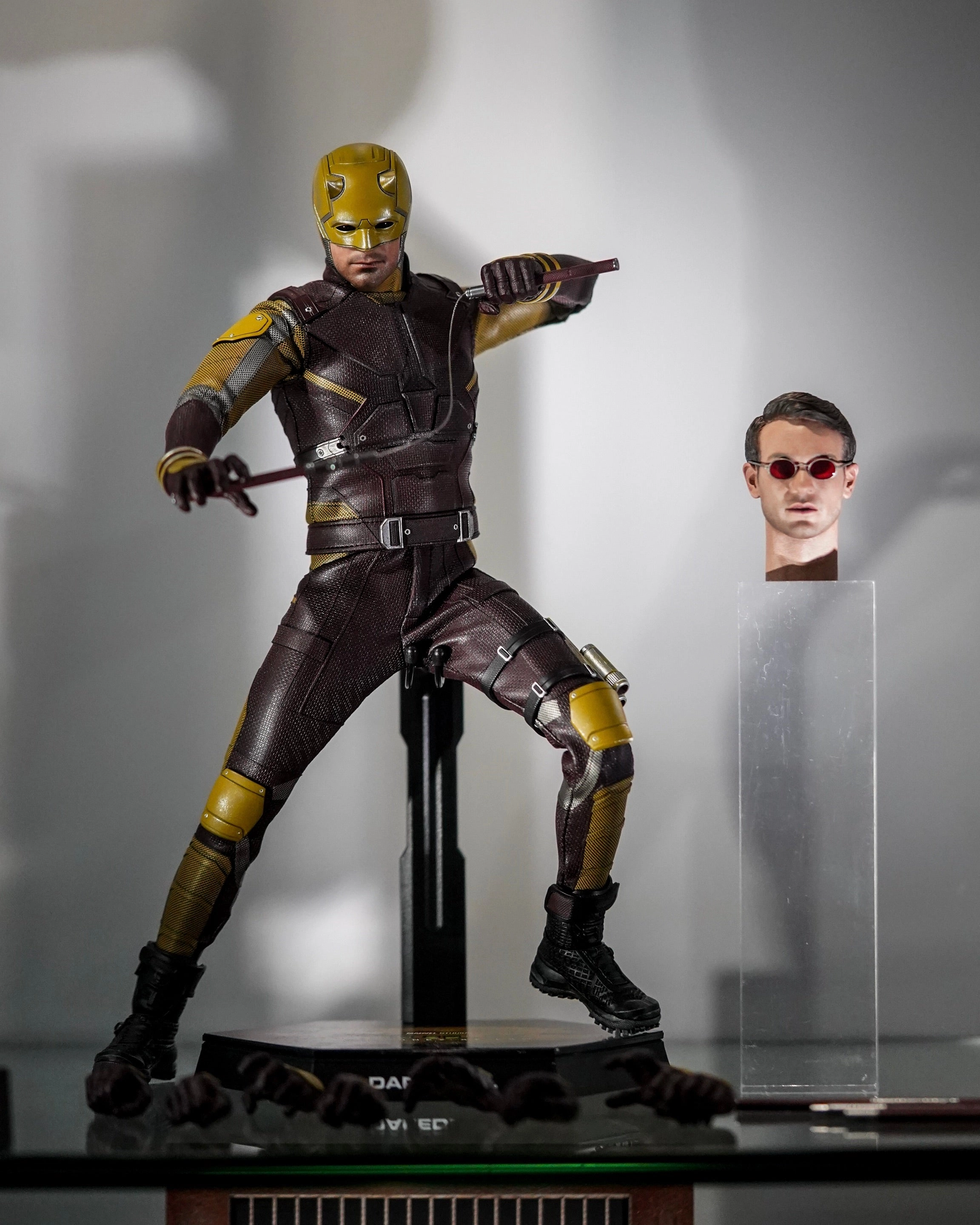 Hot Toys TMS096 She Hulk Attorney At Law Daredevil 1/6 Scale Collectible Figure YouTube Background Disney Character