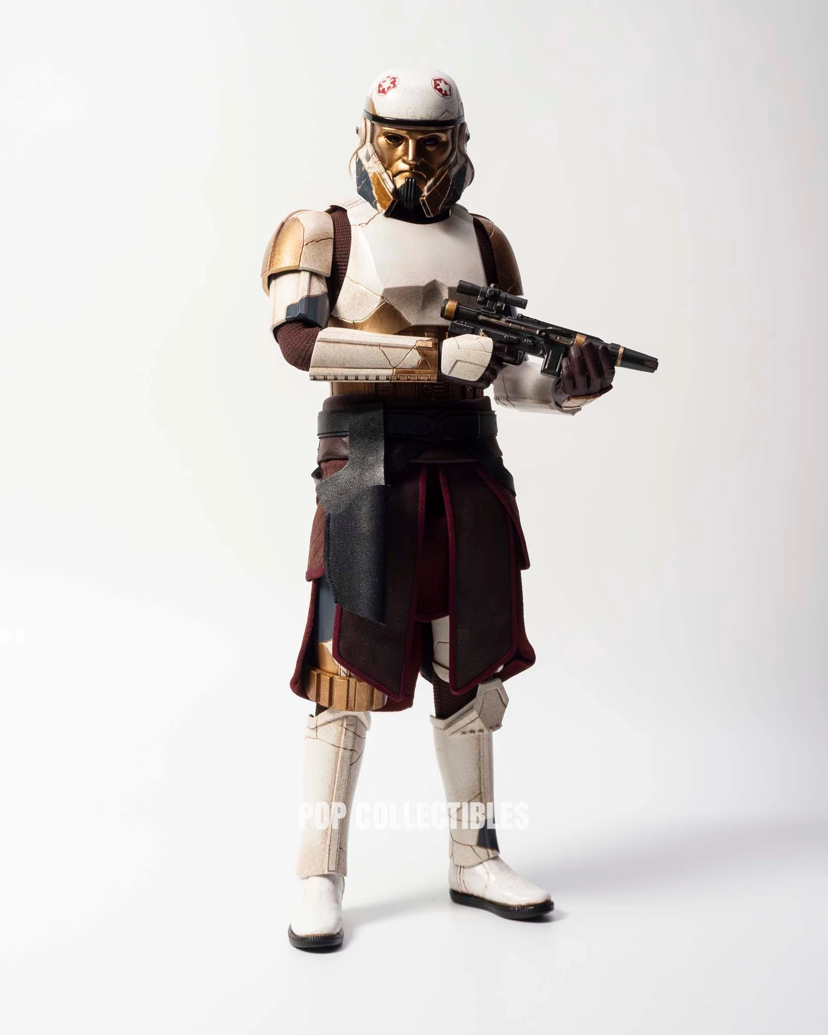 Artistic Sculpture Miniature Statue Hot Toys TMS120 Star Wars Ahsoka Captain Enoch 1/6 Scale Collectible Figure