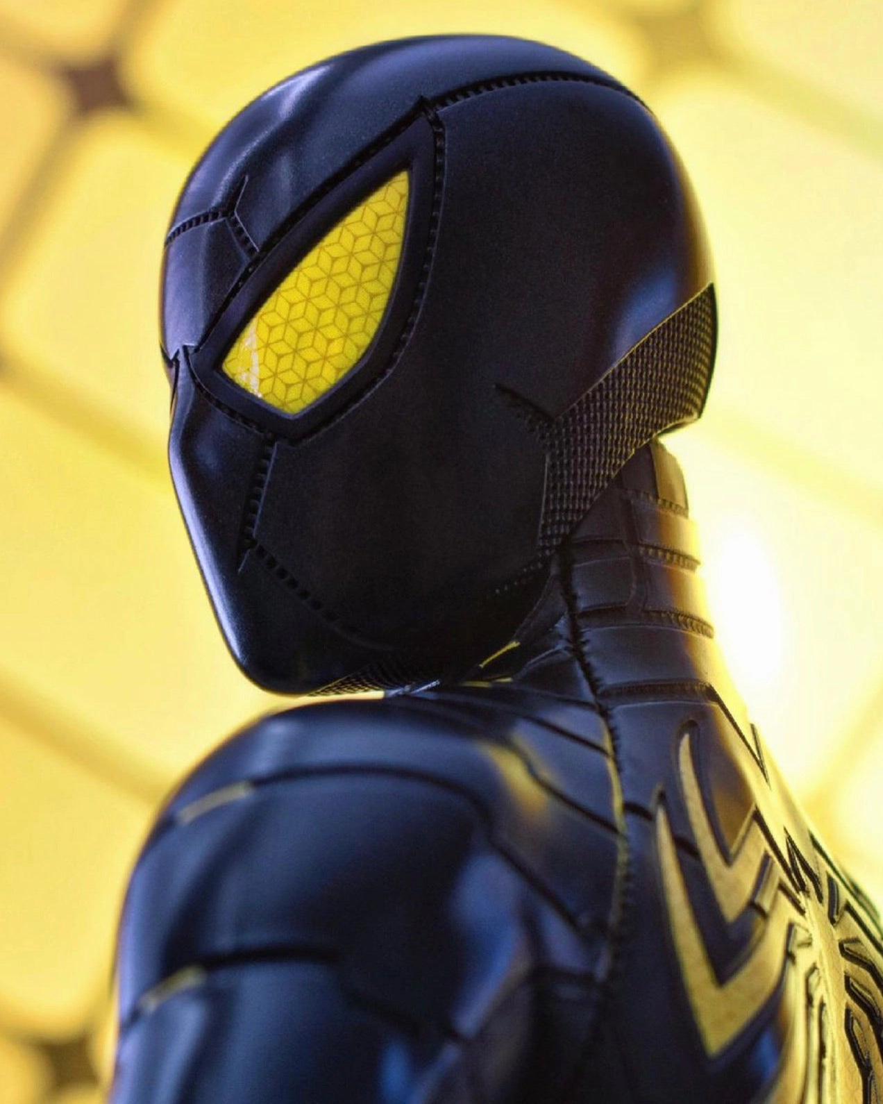 Museum Quality Hot toys VGM45 Spiderman PS4 Spiderman Anti Ock Suit (Deluxe Edition)