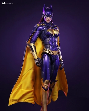 Hot Toys VGM65 Batman Arkham Knight 1/6th scale Batgirl (Purple and Gold Version) Collectible Figure Exclusive Limited Edition Window Sill Action Piece
