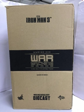HOTTOYS 1/6 MMS198-D03 IRONMAN 3 WAR MACHINE MK II (C1098-6) Study room Vintage Toy