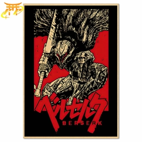 Poster Guts "Mad Dog" - Berserk? PVC Goods Critically Acclaimed