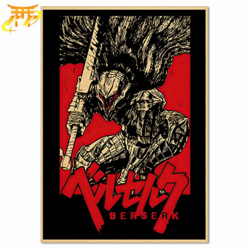Poster Guts "Mad Dog" - Berserk? PVC Goods Critically Acclaimed