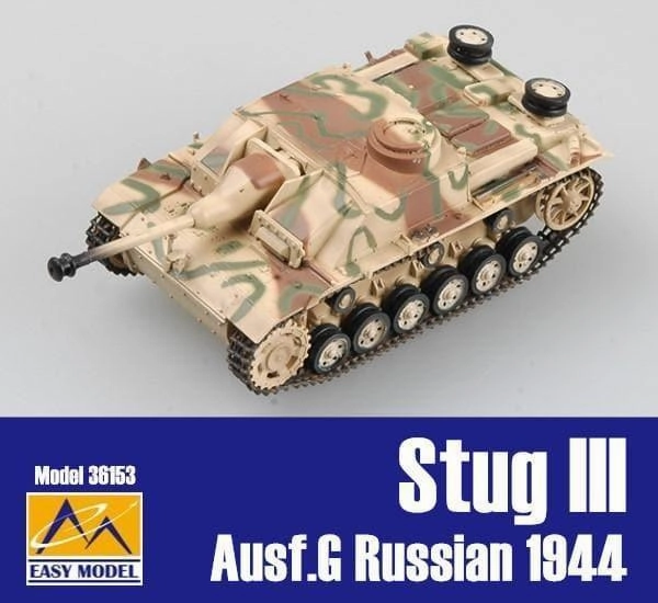 1:72 Stug III Ausf.G Southern Russian 1944 Tank Chibi Object Wild Animal